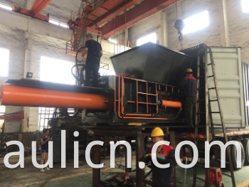 Y81t-160PTZ պահածոյացնում է Baling Press Machine- ը վերամշակման համար